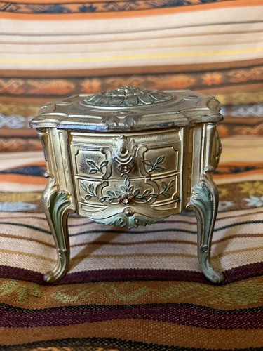Portagioie baule bronzo - baule,