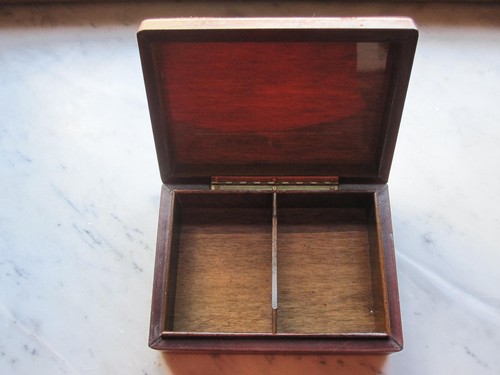 Scatola box antica legno - box,