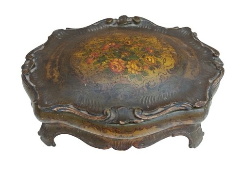 Antico xviii secolo cofanetto - antico,